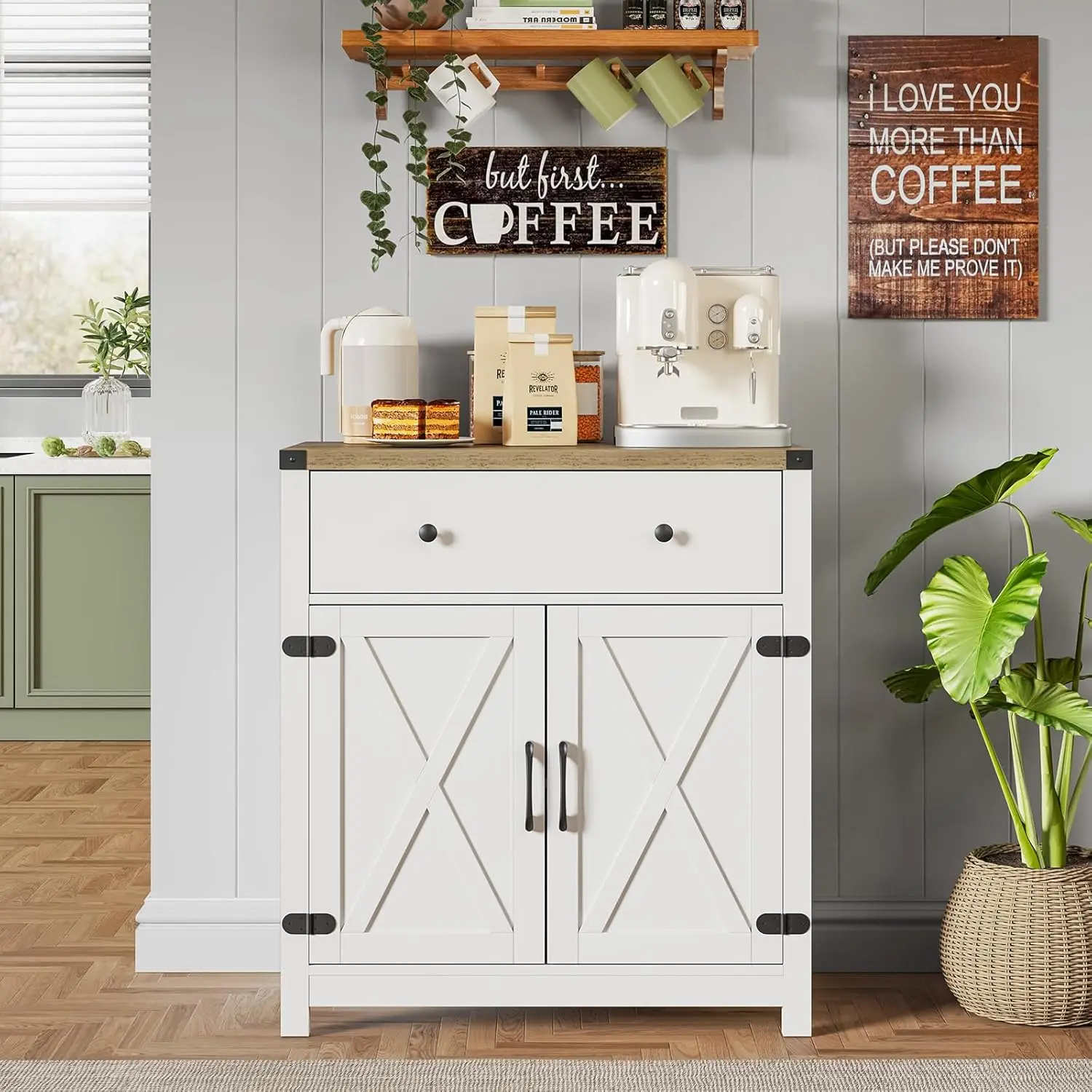 White Kitchen Stora…