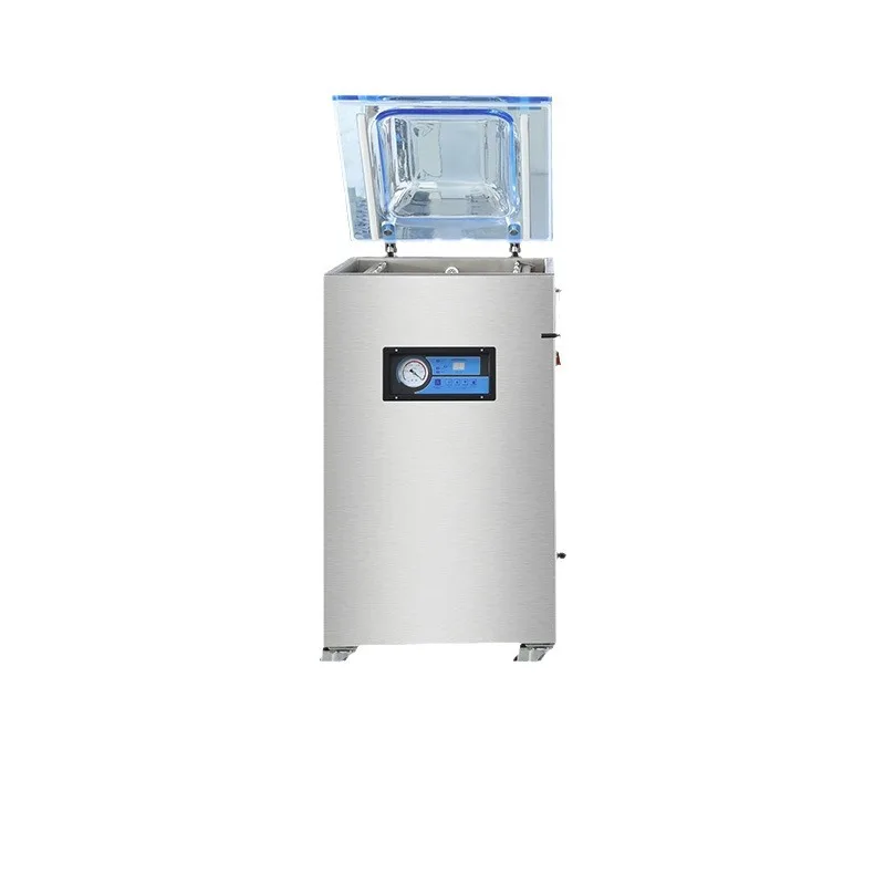 

Electric Driven Automatic Vertical Vacuum Sealer Packing Machine for Food and Commodity or Chemical Vacuum Bag Sealing