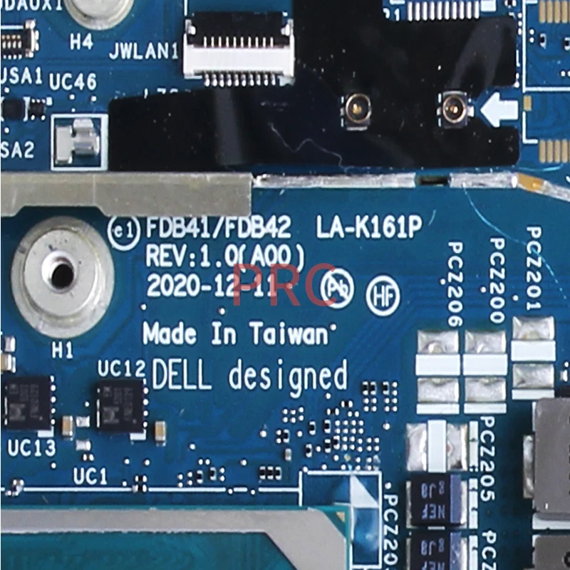 Imagem -05 - Dell Latitude 9420 Laptop Motherboard Notebook Mainboard La-k161p 0cp3km 08xkf8 0gg2g9 06rh8w 08xkf8 I51145g7 I7-1185g7