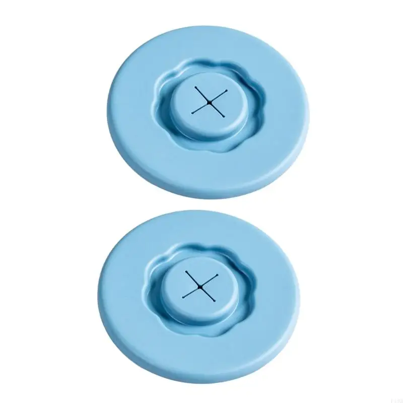 F19B 95mm Cup Lid Silicone Dustproof Travel Friendly Silicone Cup Lid