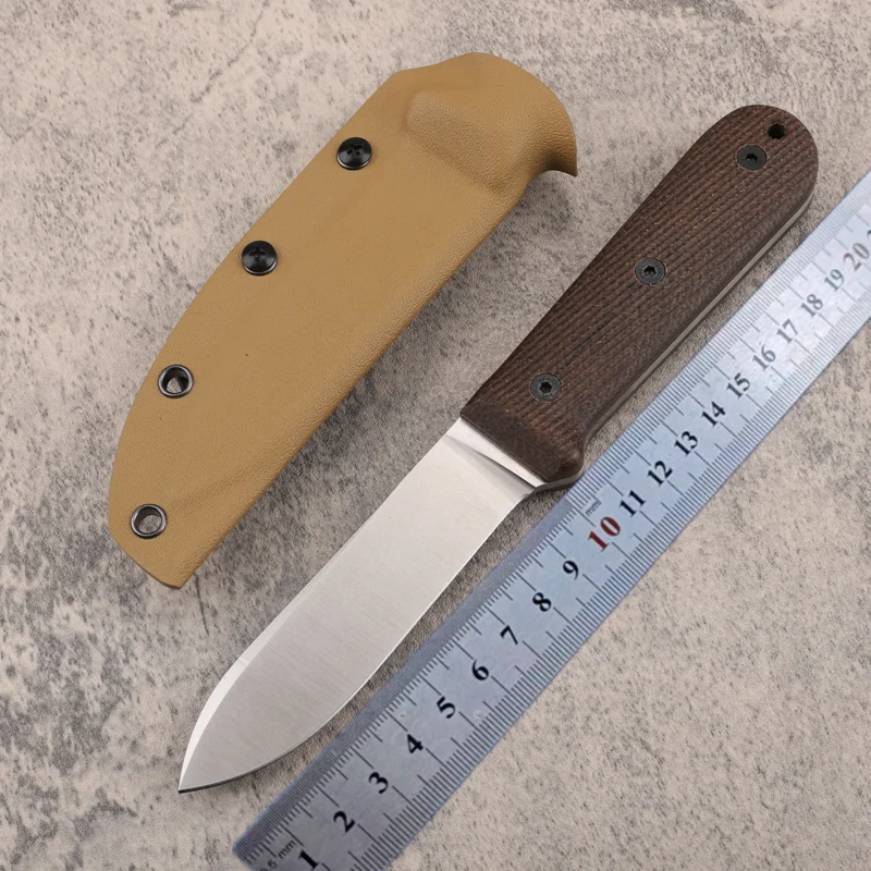 Samsend Fixed Blade Knife DC53 blade Micarta G10 Handle Portable Hand Tools Outdoor Tactical Straight Hunt Utility Camping knife