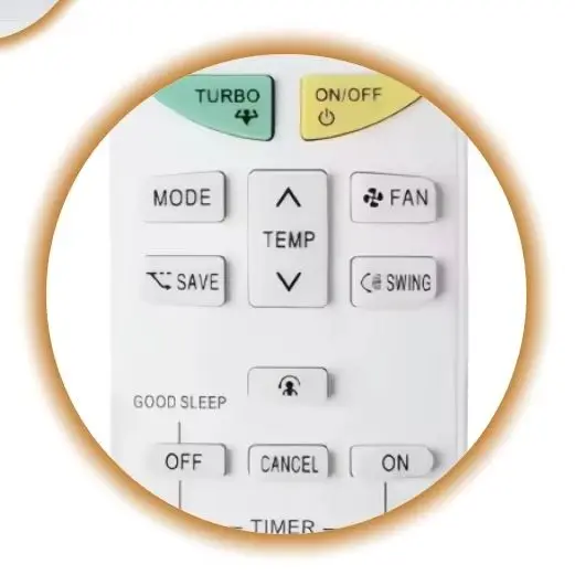 

All-match Daikin AC Remote Replacement, Compatible with ARC470A1 & FTXN/FTKS Series Household Air Conditioner Full Function Cont