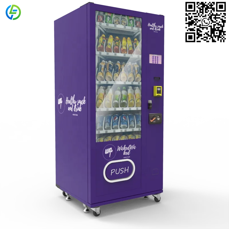 

Customized Convenience Retail Vending Machines Cotton Candy Feminine Hygiene Products Coin Credit Card Token