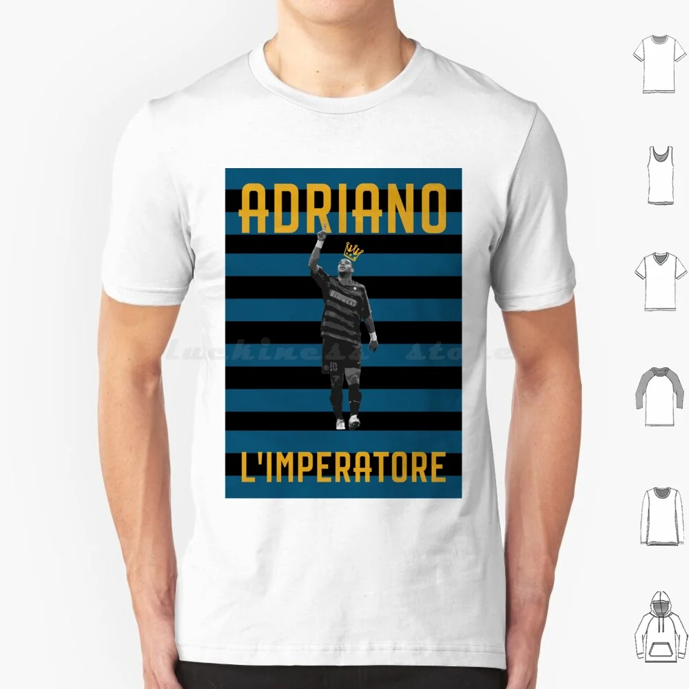 Adriano T Shirt Men Women Kids 6xl Soccer Football Goal Dribble Legends Nations Cup Brazil Futebol Retro Inspire Minimal Sports