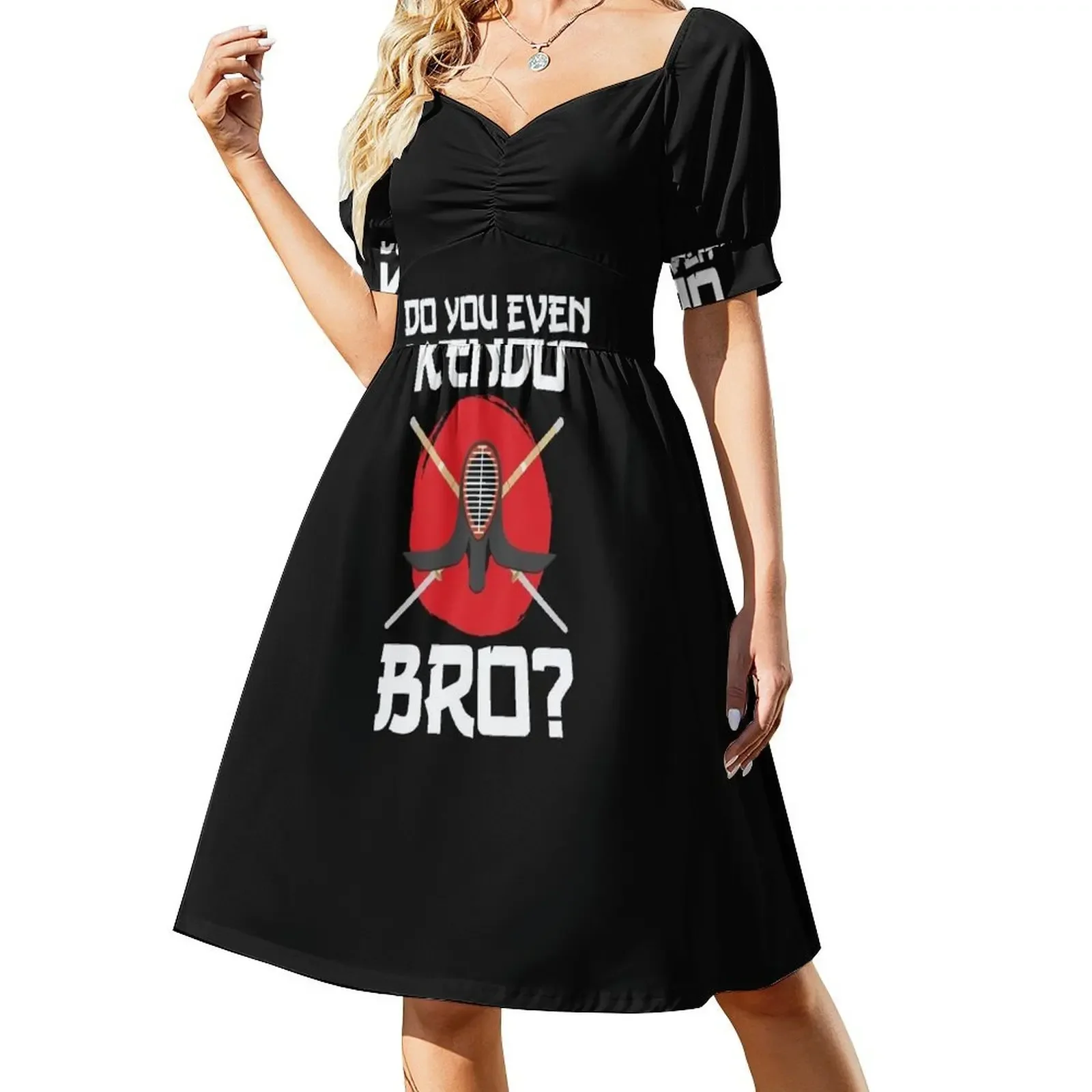 

Kendo Gifts Funny Saying Do You Even Kendo Bro Sleeveless Dress elegant chic women dresses promotion dress dresses Dress