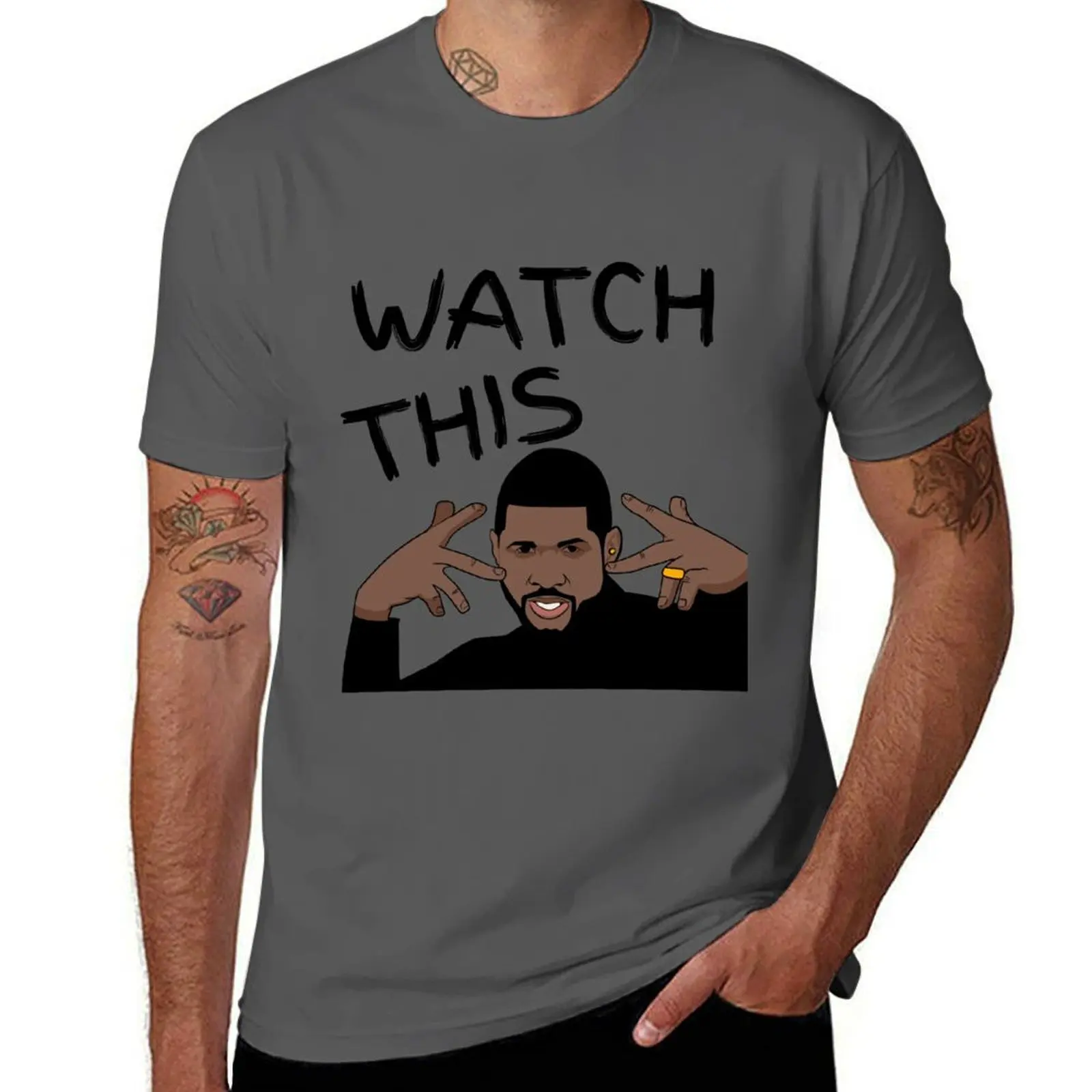 

Watch This Usher Tiny Desk Concert Meme T-Shirt t shirt man luxury t shirt man cotton T-Shirt