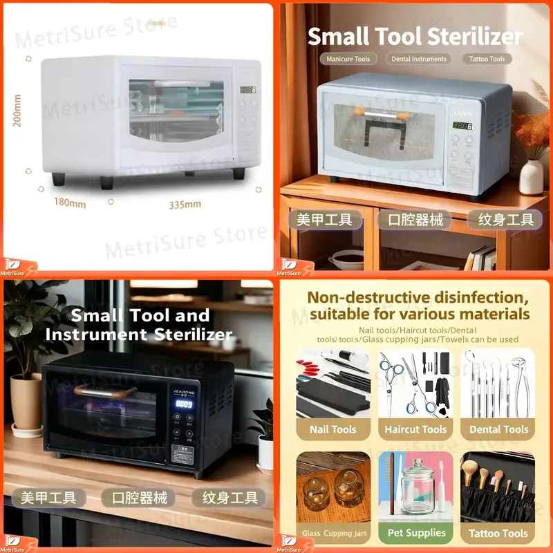 Sterilizer for Tools Dental Clinic Mini Sterilizer Nail Art Ear Cleaning Beauty Salon Barber Shop Hair Scissors