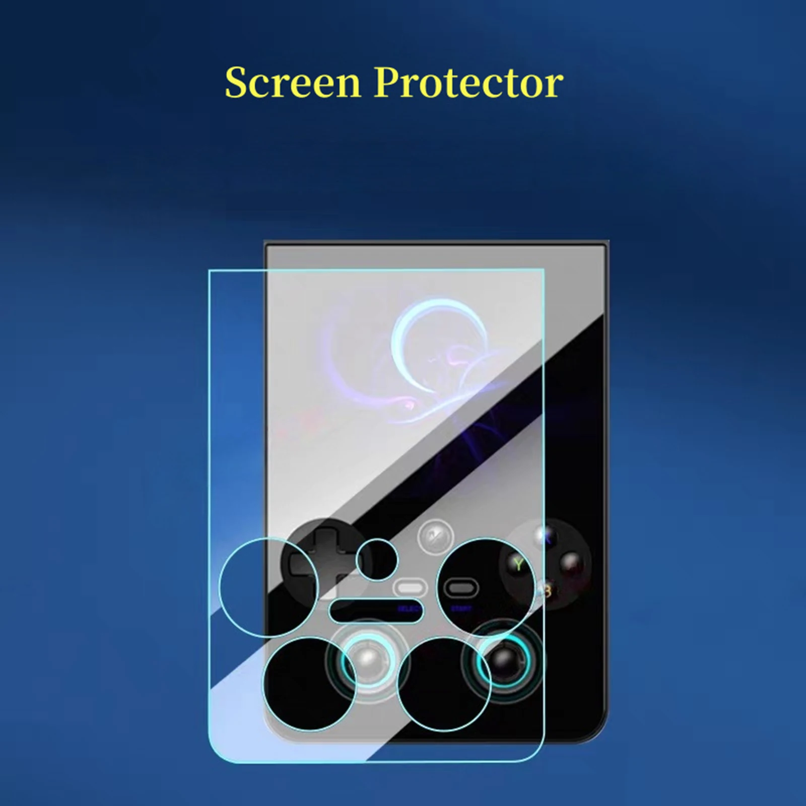 2 Pack Screen Protector for Anbernic RG477V High-Definition Flexible Screen Guard Anti-Scratch Anti-Fingerprint