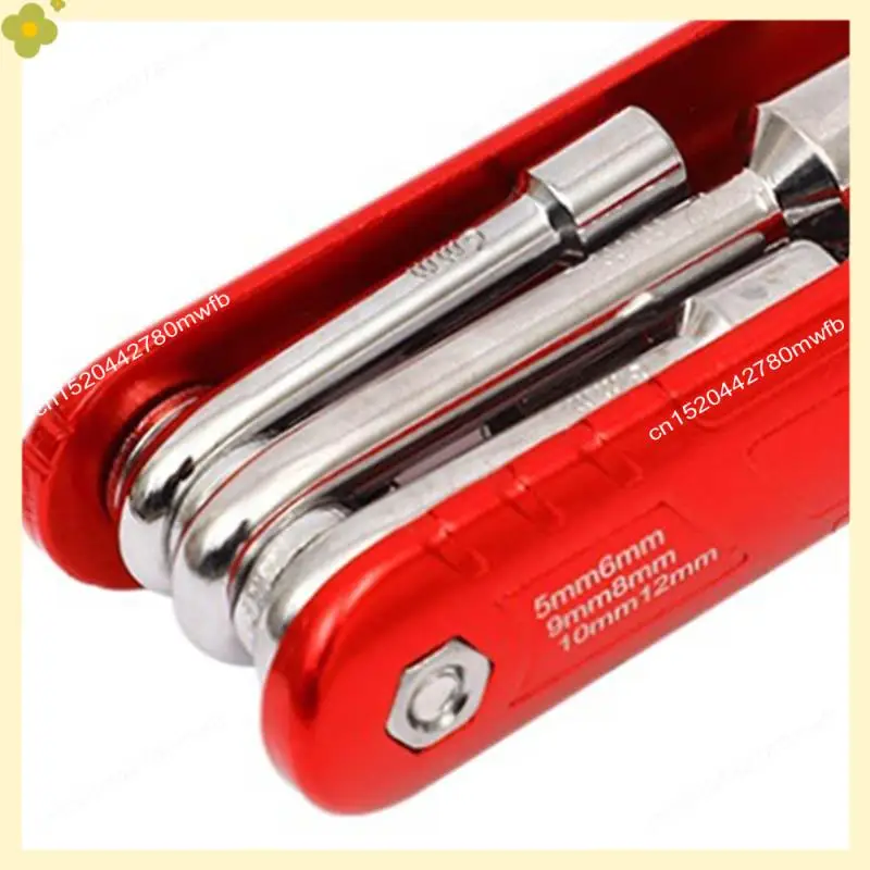 

LDHL Portable Sleeve Tool Set, Folding Socket Wrench, Multifunction Household Tools Outdoor