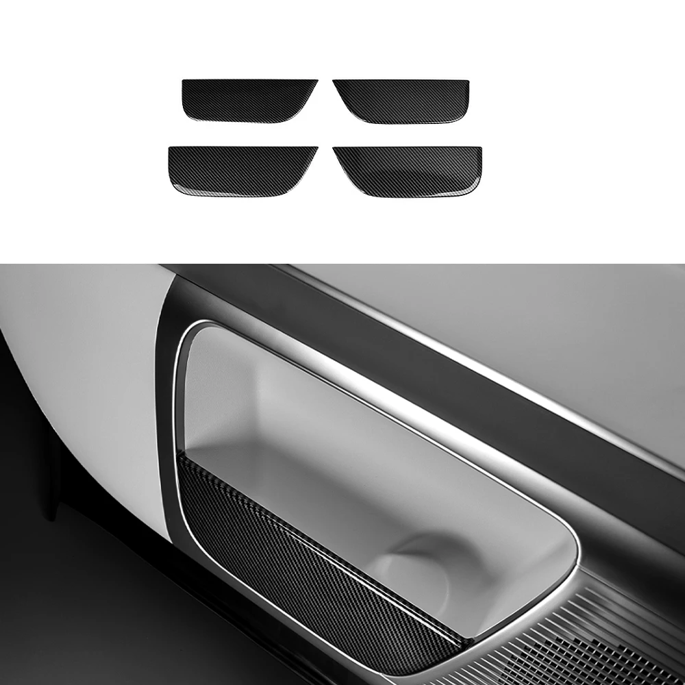 

For Hyundai IONIQ 9 2025 2026 Accessories 4PCS Car Door Anti Kick Pad Covers Frame Inner Door Trim Interior Accessories LHD/RHD