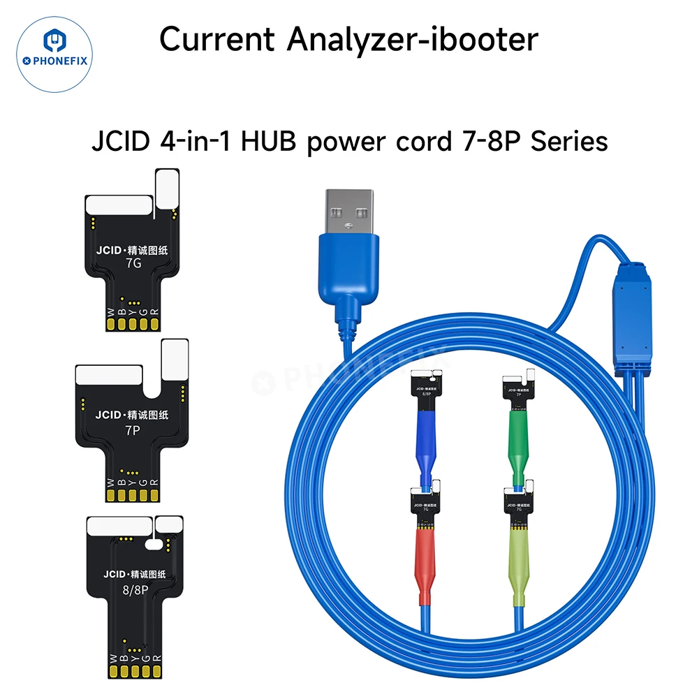 Imagem -04 - Jcid-analisador de Corrente-ibooter com Ponteiro Display Digital Inicialização Detecção e Análise de Corrente Uso com Desenho jc