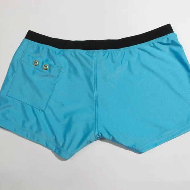 Costume da bagno da uomo con tasche anteriori e posteriori Costume da bagno estivo con colori impiombati