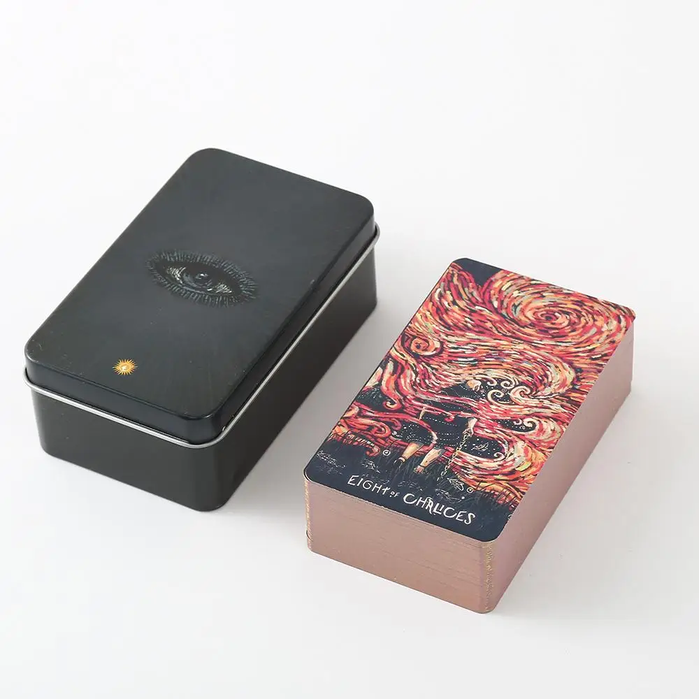 

10*6 cm Prisma Oracle Tarot in A Tin