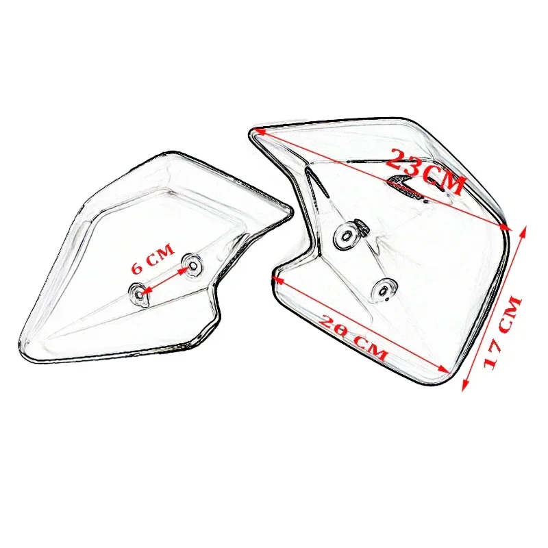 يصلح لياماها NMAX 125/150/155 XMAX 250/300/400 NVX 155 ايروكس 155 تريسيتي 125/155 2014-2019 قفازات واقية لليد حماية الزجاج الأمامي