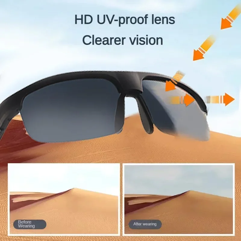 M6PRO Bluetooth Intelligent Glasses Technology Audio Call auricolari a lungo raggio occhiali da sole per sport Driving Music Earbud Headset