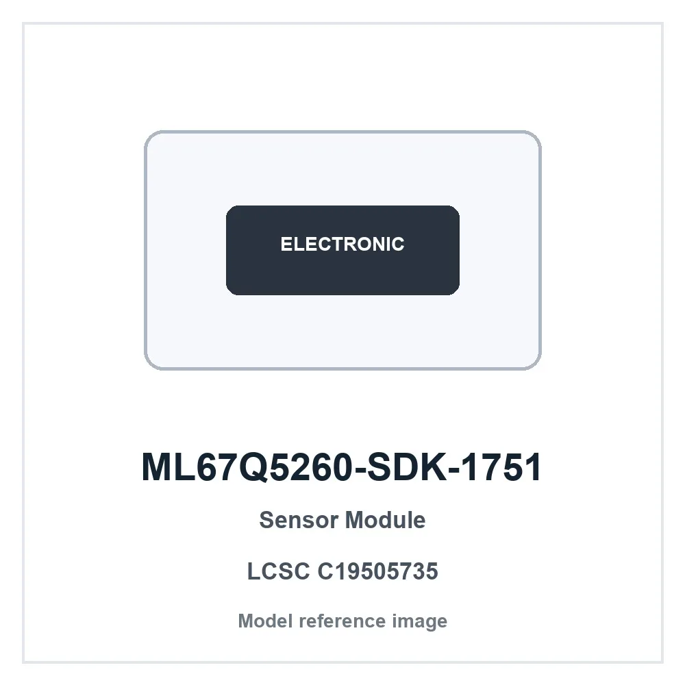 1pcs ML67Q5260-SDK-1751 Sensor Module
