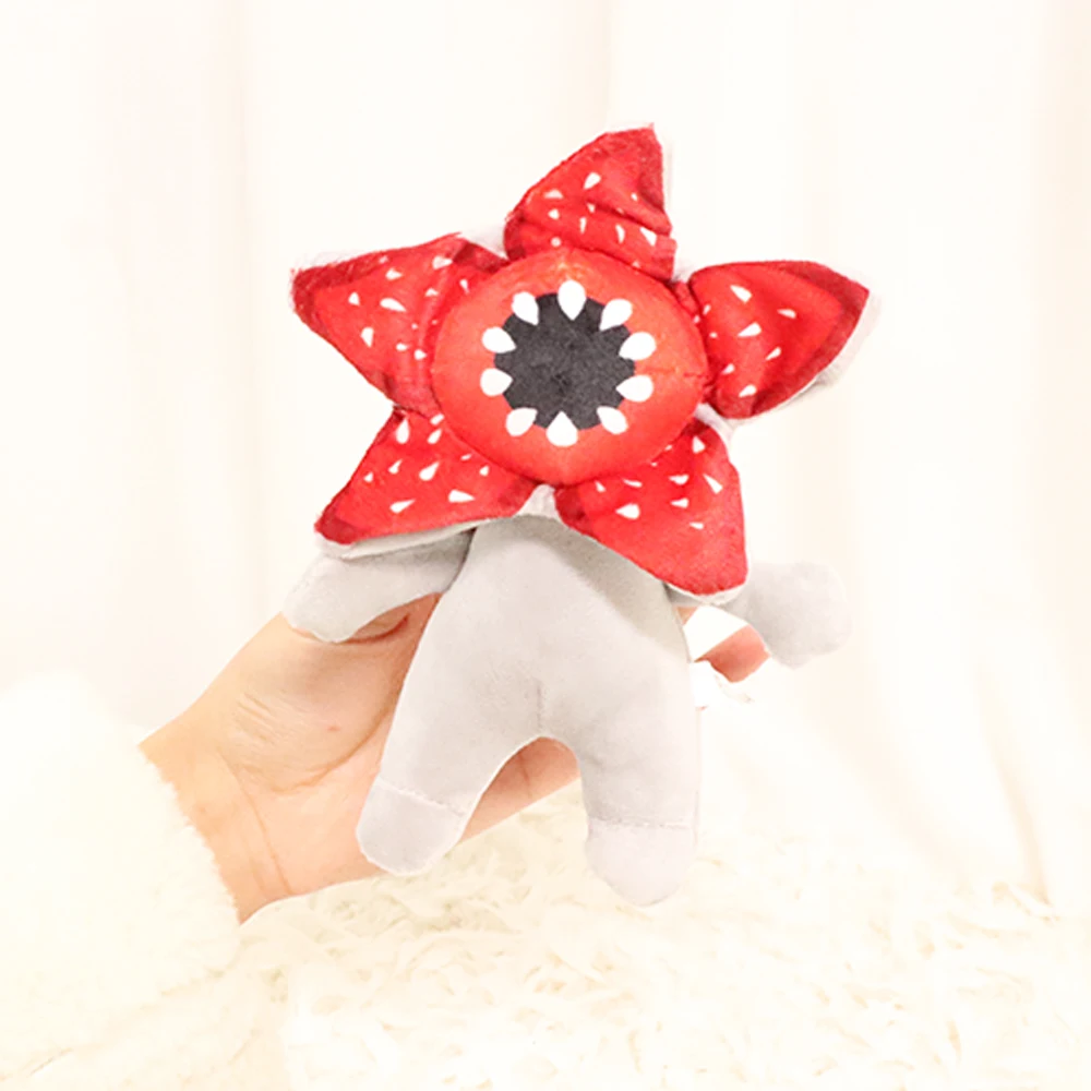 16cm Cartoon Game Characters Plush Toys Cute Soft Eleven Demogorgon Keychain Pendant Dolls Backpack Decor Kids Birthday Gifts