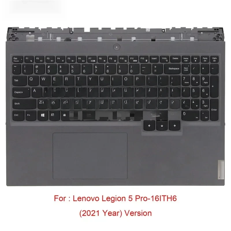 

WAFWAFW новый для Lenovo Legion 5 Pro-16ITH6 R9000P Y9000P упор для рук с подсветкой клавиатуры тачпад 5CB1D09653 16 дюймов
