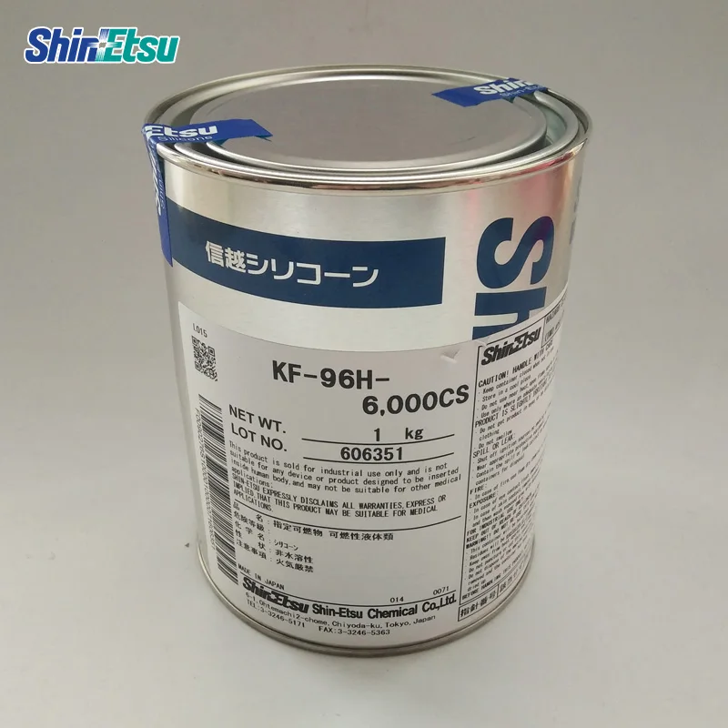 Shin Etsu KF-96H 6000CS 1kg Dimethyl Silikonöl ShinEtsu KF-96H-6000CS