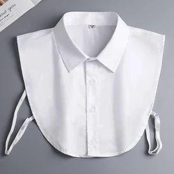 Lady's Fake Collar Half Shirt Business Collar False Shirt Collar Comfortable Fake Half Collar for Men Women Formal Occasions