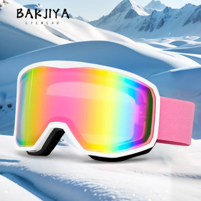 2025 New Double Layer Spherical Anti-fog Ski Glasses UV400 Winter Outdoor Men Women Snowboard Goggles Sport Skiing Goggle Masks