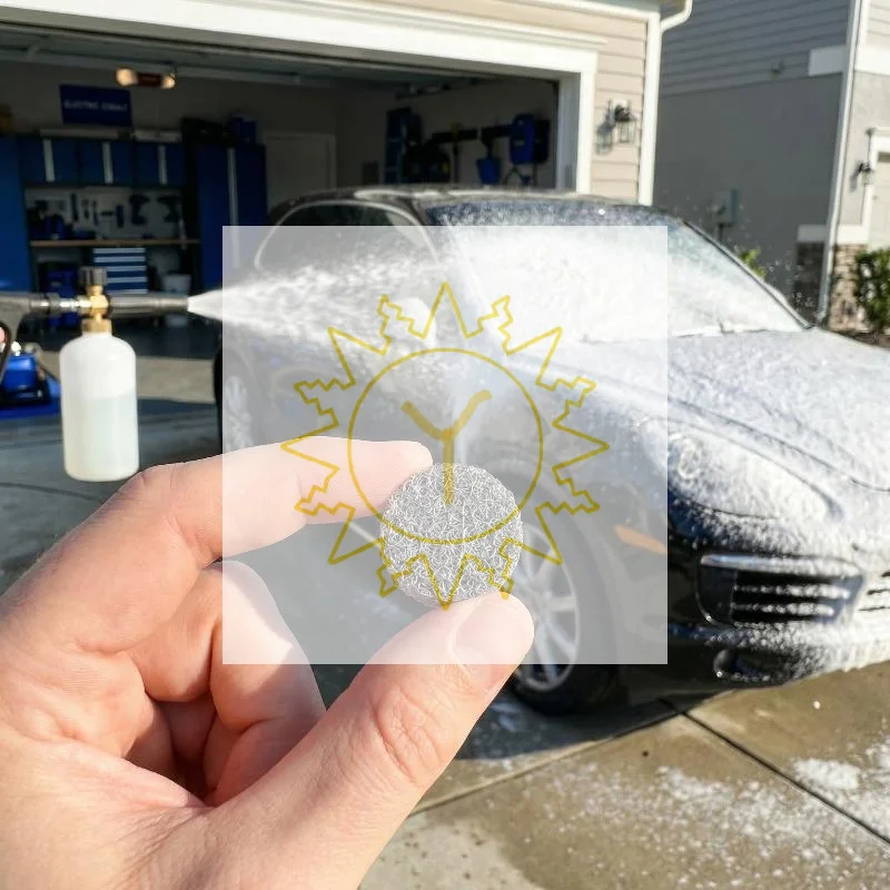 

Car Foam Lance Mesh Filter Stainless Steel Tablets 10 Pcs Durable Replacement for Snow Foam Generator