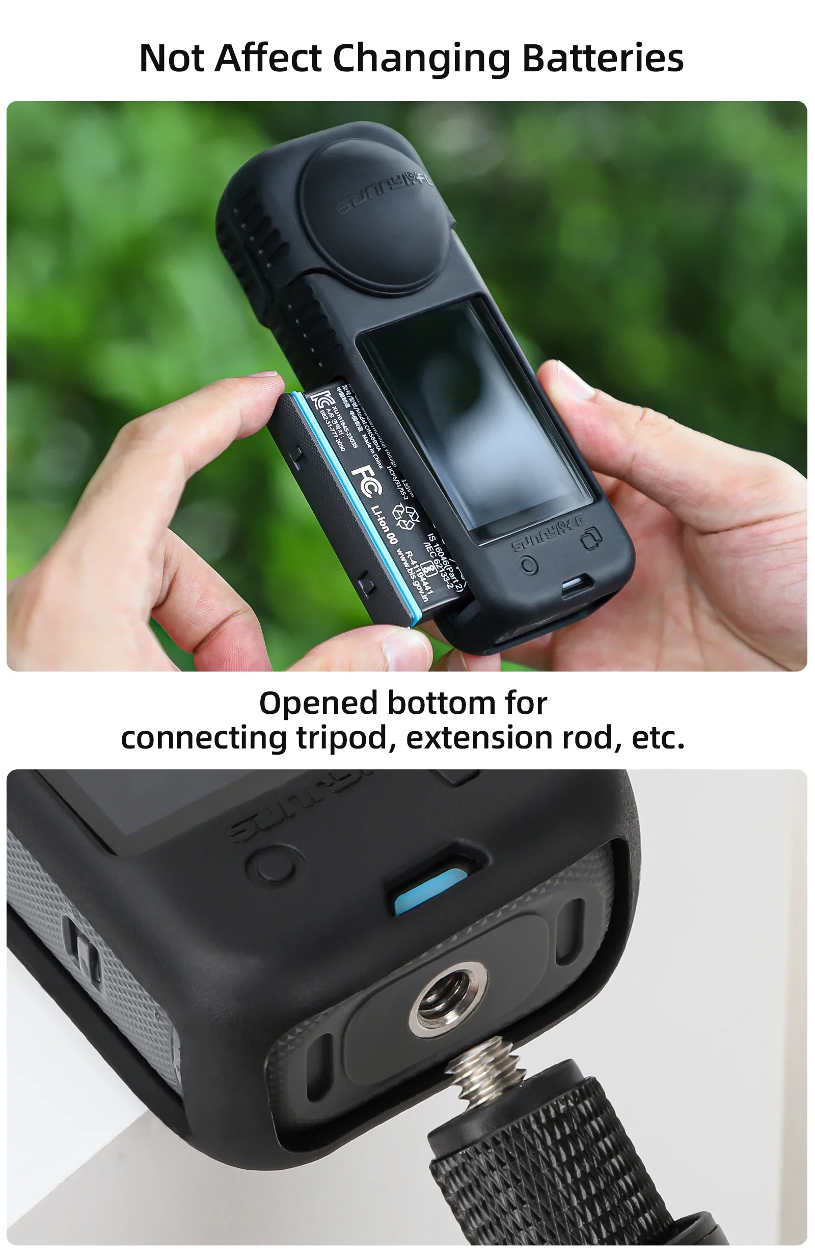 Silicone Lens Cap Cover para Insta360 X4, Body Anti-drop, Soft Protective Case, Action Camera Accessories