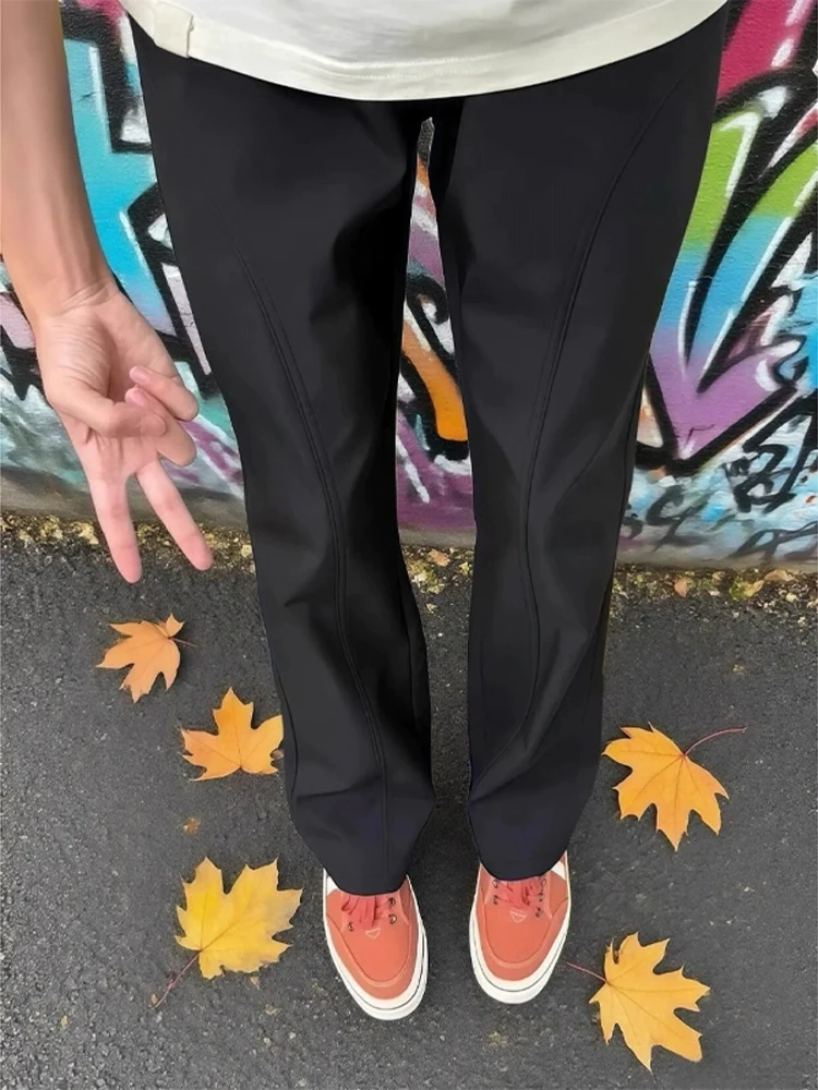 

Bla Men's Tee-Proof Knife Straight Leg Sports Pants Qui-Drng Windproof Waterproof Casual Trousers