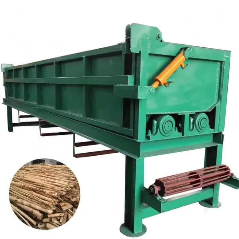 Small Wood Veneer Peeling Machine Automatic Double Stick Log Debarker Efficient Wood Debarking Equipment