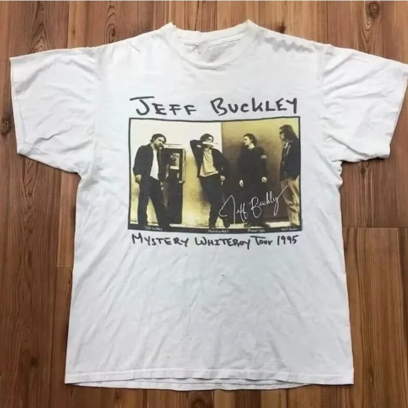 Men's Jeff Buckley Short Sleeved T-shirt, Suitable for Both Men and Women in All Seasons