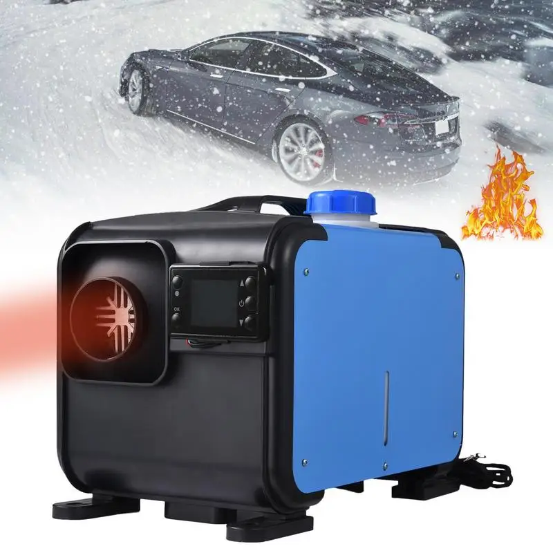 8KW 12V/24V All In One Autonomous Diesel Air Heater Portable Parking Car Heater With LCD Display For Truck Boat RV Trailer