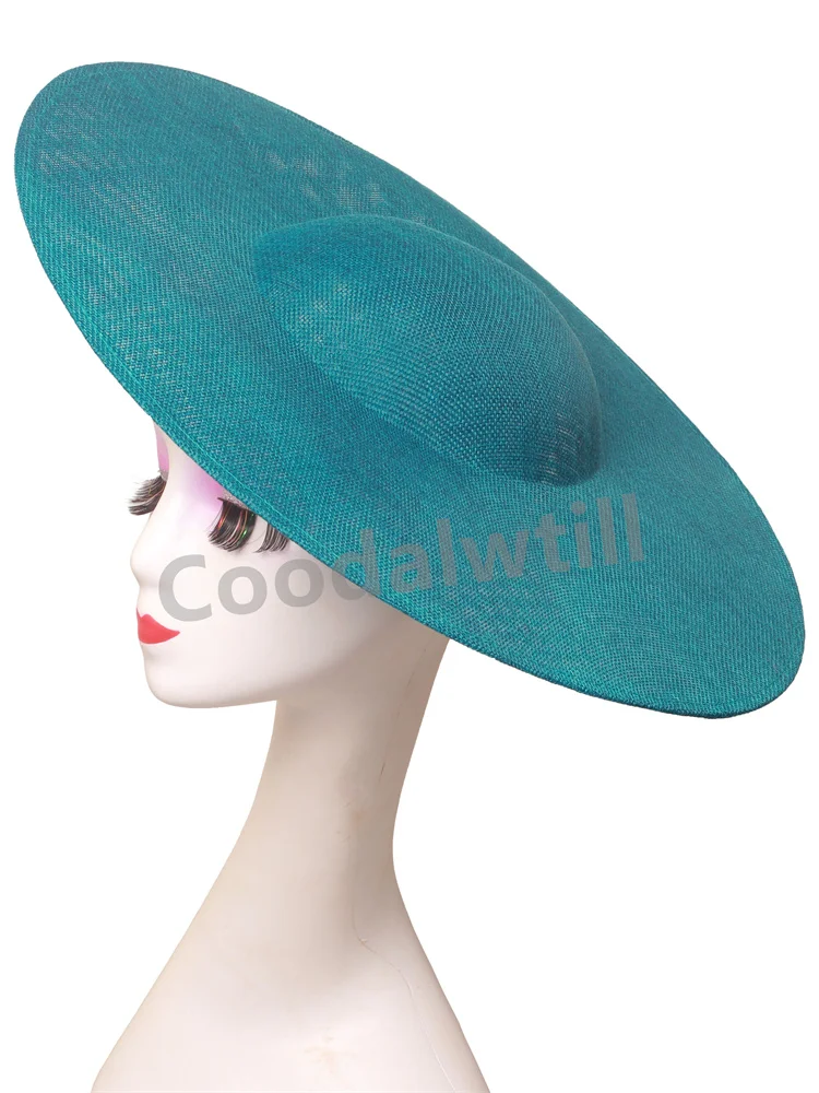

40cm Big Fascinator Base Women Wedding Fascinator Hats Ladies Derby Headpiece DIY Hair Accessories Large Millinery Cap Supplies