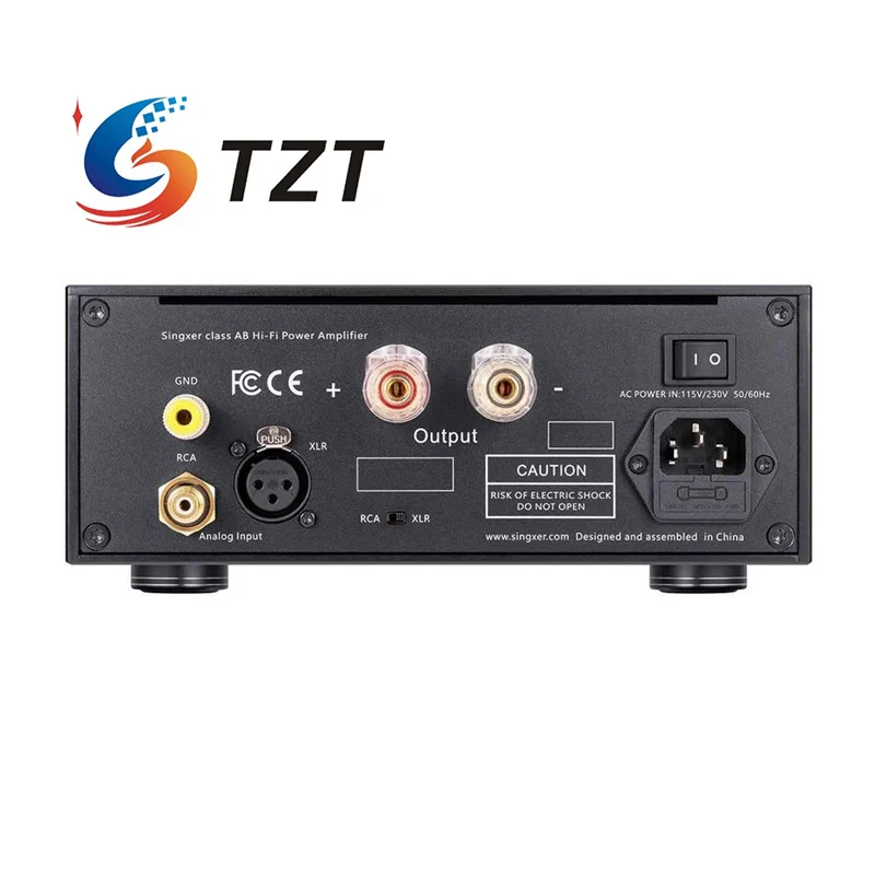 TZT Singxer SA-90 HiFi Class AB Ultra-low Distortion Mono Power Amplifier 100W High Power Audio Amplifier