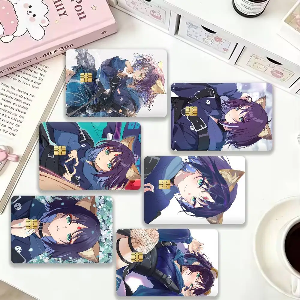 C-Cosmic P-Princess K-Kaguya! I-Iroha S-Sakayori 4pcs 1Set Card Stickers Small Waterproof Chip 4PCS Card Sticker Anti-Scratch