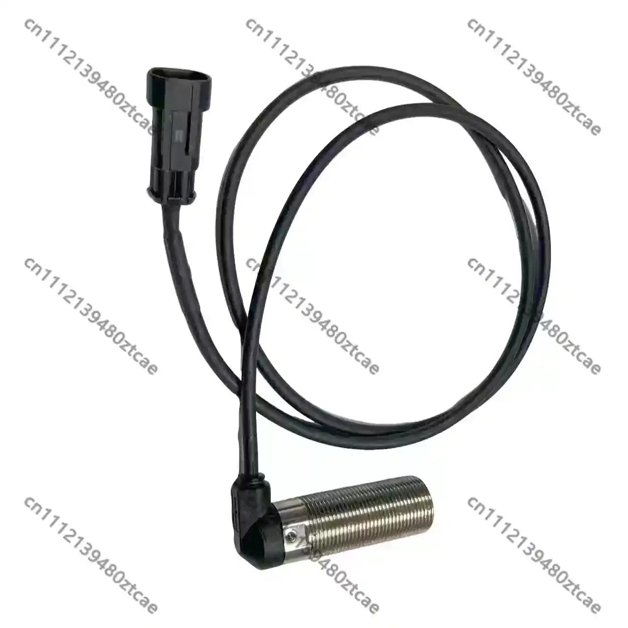 Long Cable Elbow Type Retarder Speed Sensor With Lock Nut For Coach Minibus Tour Bus School Bus