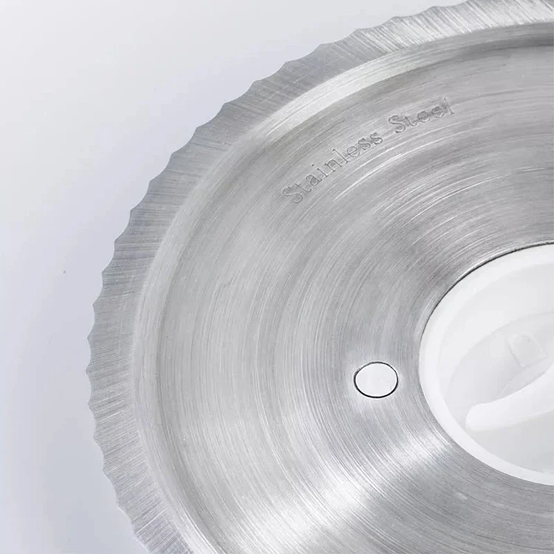 ماكينة تقطيع اللحوم الكهربائية لقطع لحم البقر ولحم الضأن ماكينة الخبز النباتية سكين من الفولاذ المقاوم للصدأ قابل للتعديل