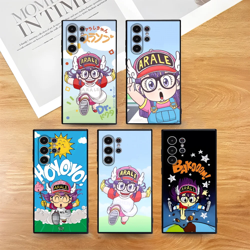 

Lovely D-Dr. S-Slumps Phone Case Samsung Galaxy S25 S24 S22 S23 Ultra S21 S20 Plus 5G Frosted Non-Slip Full Cover Soft Case