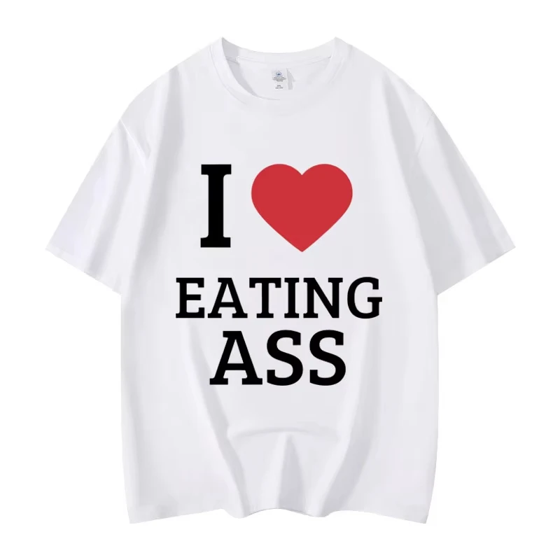 Real Eater Funny Meme T-shirt High Quality Fashion Oversized T Shirts  Women Casual  Short Sleeve T-shirts Streetwear