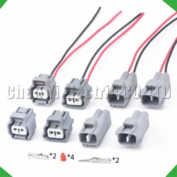 2 Pin Automotive Fog Socket Lamp Plug Turn Signal Light Connector 6189-0175 90980-11019 6189-0199 90980-11051 For Toyota