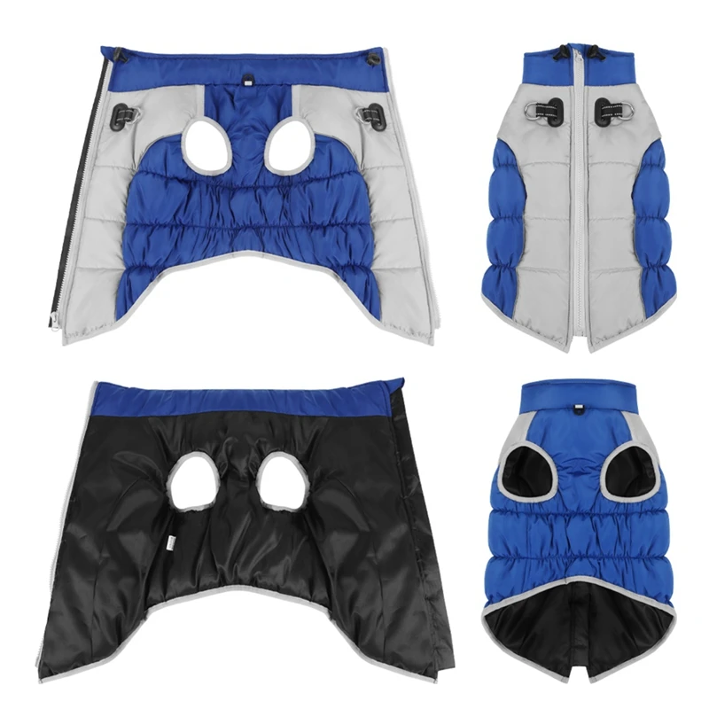 

Winter Dog Clothes Thickened Large Dogs Snow Warm Jacket for French Bulldog Wilma Autumn Winter Dog Weather Coat Accessories