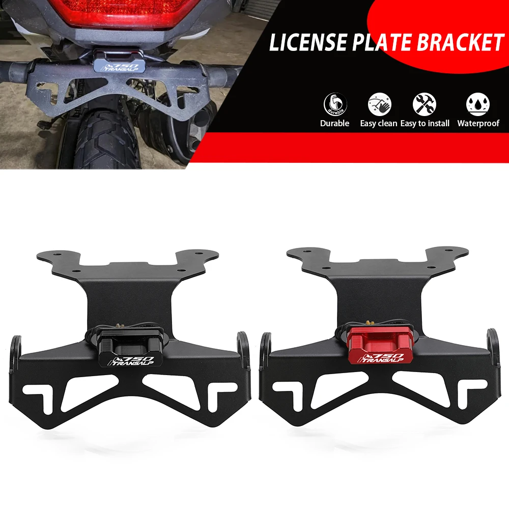 

Transalp750 Motorcycles License Plate Holder Bracket Tail Tidy Fender Eliminator Kit For Honda XL750 TRANSALP XL 750 2023 - 2026