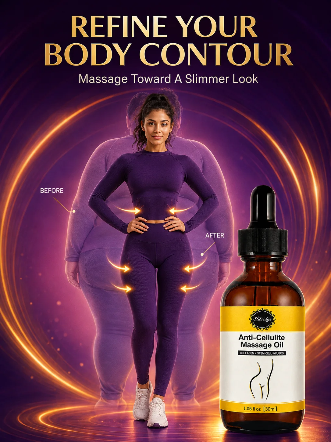 Lightweight Non Greasy Slimming Oil Fast Absorb Body Shaping Firming Tightening Skin Smooth Massage Essential Oil for Women Men