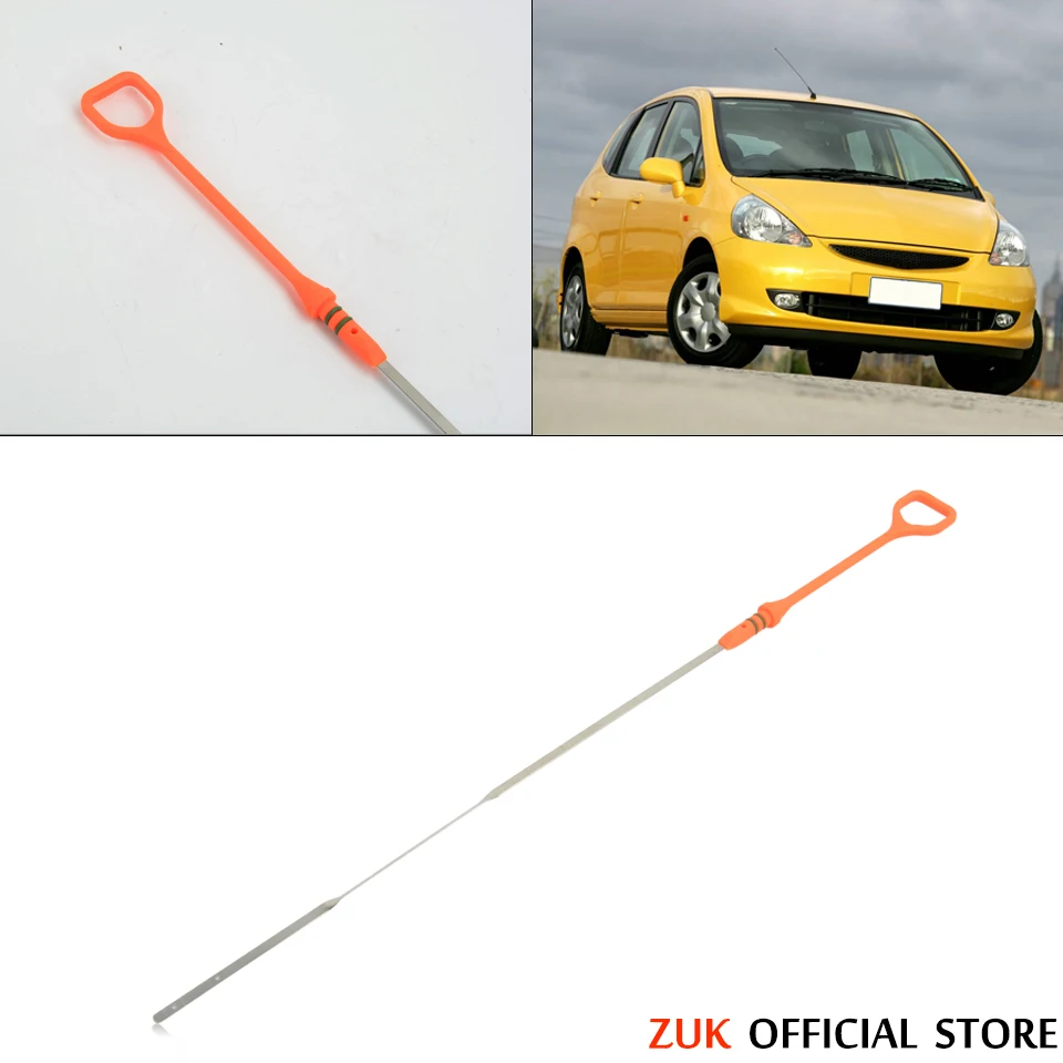 ZUK Engine Oil Level Dipstick Oil Fluid Measure For HONDA FIT JAZZ GD1 GD2/3 2003~2008 For CITY GD6 GD8 2003~2008 15650-PWA-000