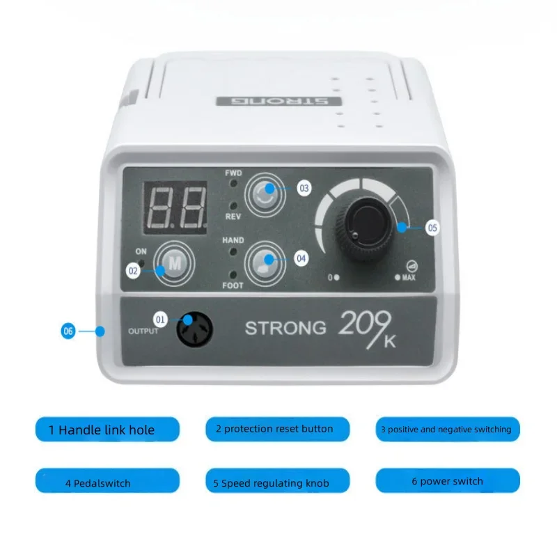 آلة تلميع Shixin STRONG209K آلة تلميع مجوهرات الأسنان آلة النقش الكهربائية #5