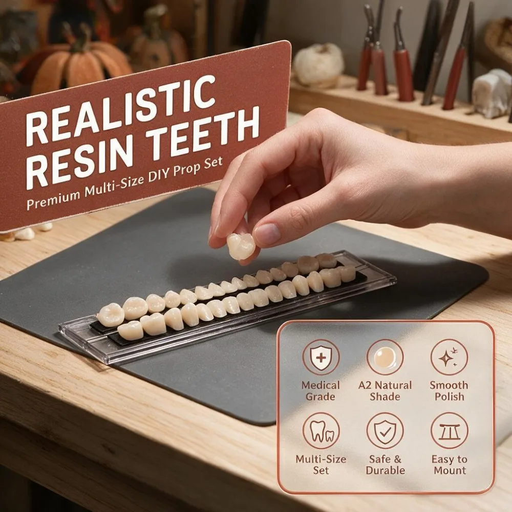 28teeth  Model Permanent Teeth Model Dental Material Resin Denture Teeth Dental Synthetic Resin Teeth Teeth Teaching