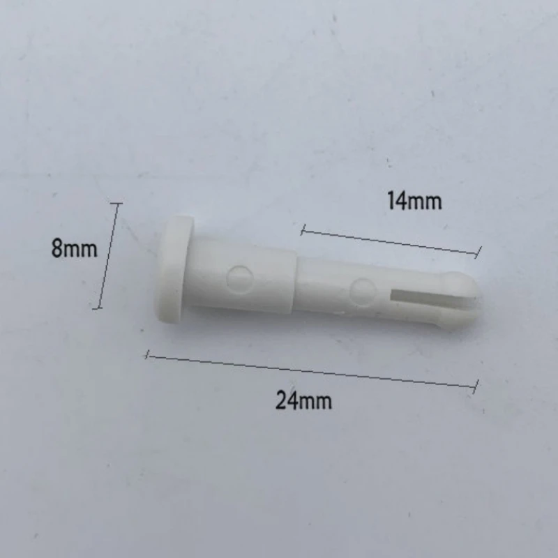 زوج من البلاستيك الأبيض لراحة الجبين ملحق مسند الجبين ورقة تحديد قضيب مقياس انكسار العيون مشبك ورق دبوس تثبيت دبوس
