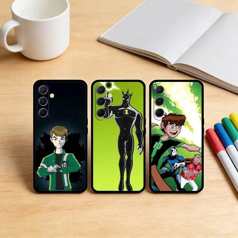 AAA B-BenS Cartoon 10  Phone Case For Samsung S25,S24,S21,S22,S23,S30,Ultra,S20,Plus,Fe,Note,10,9,5G Black Cover