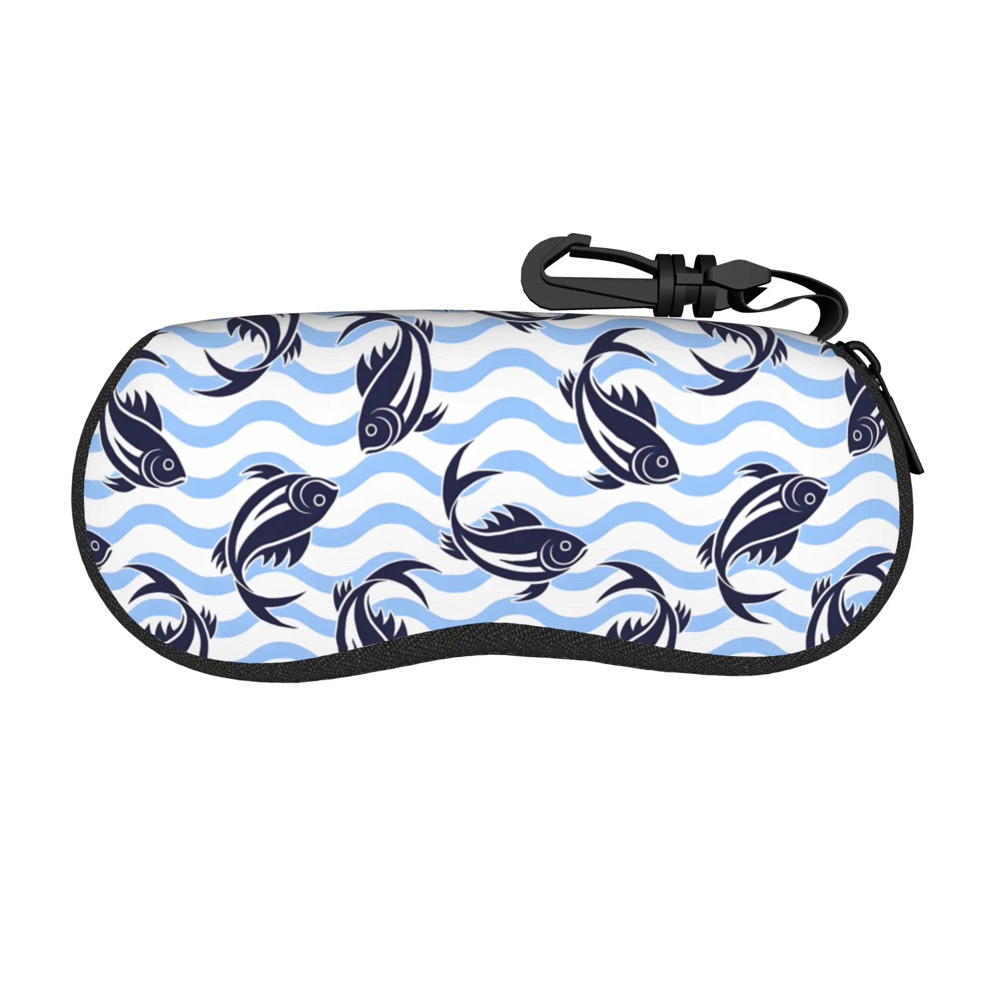 Cute Cartoon Glasses Case Traditional Goldfish koi fish  Merchandise  Accessories  Glasses Storage Box Cartoon Sunglasses Box