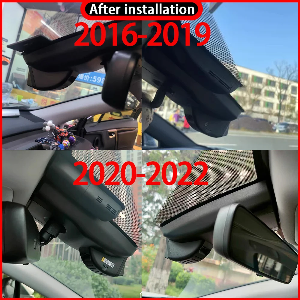 HighCam for Lexus RX AL20 RX200t RX300 RX350 RX450h 2016-2022 4K Wifi 2160P Car DVR Video Dash Cam Front Rear Camera