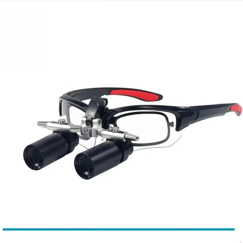 Medical Conversion Lens 4.0X/5.0X/6.0X Optical Loupes Adjustable PD & Angle Clear Imaging